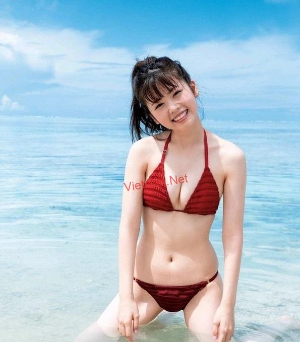 Gái Nhật cute siêu xinh mặc Bikini siêu nhỏ